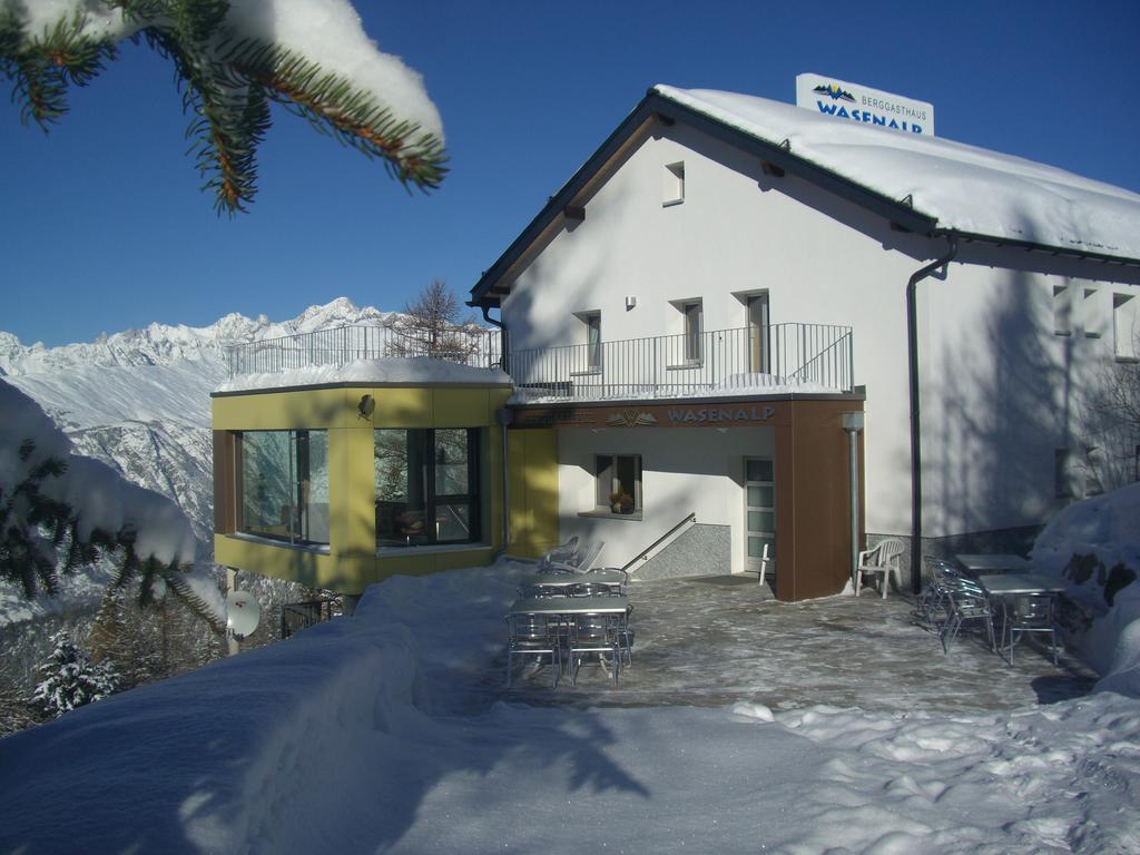 Berggasthaus Wasenalp Brig Eksteriør bilde